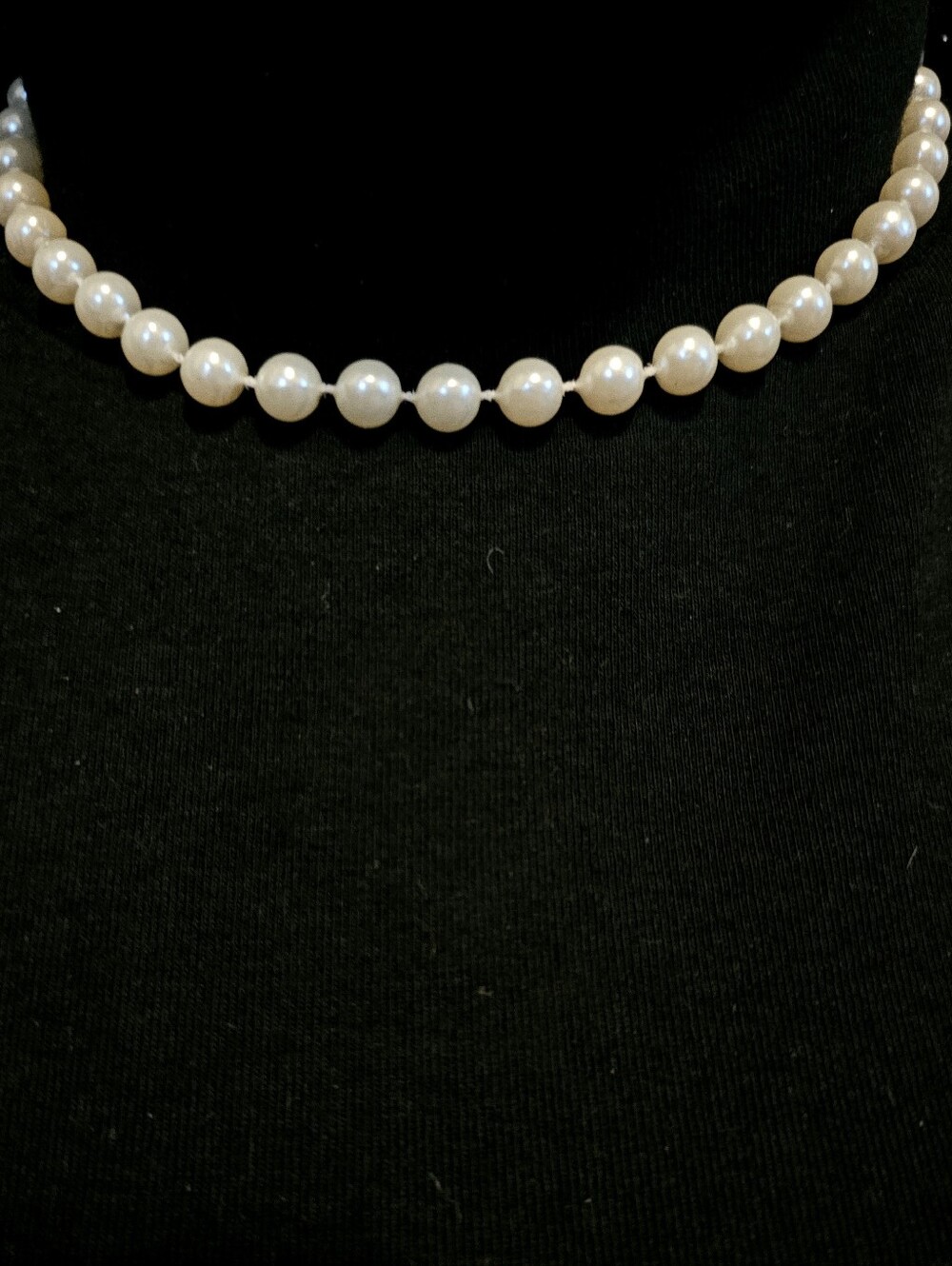 Vintage Classic Cream Pearl Necklace - Women Jewelry